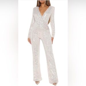 Sequin Jumpsuit - Size Small
